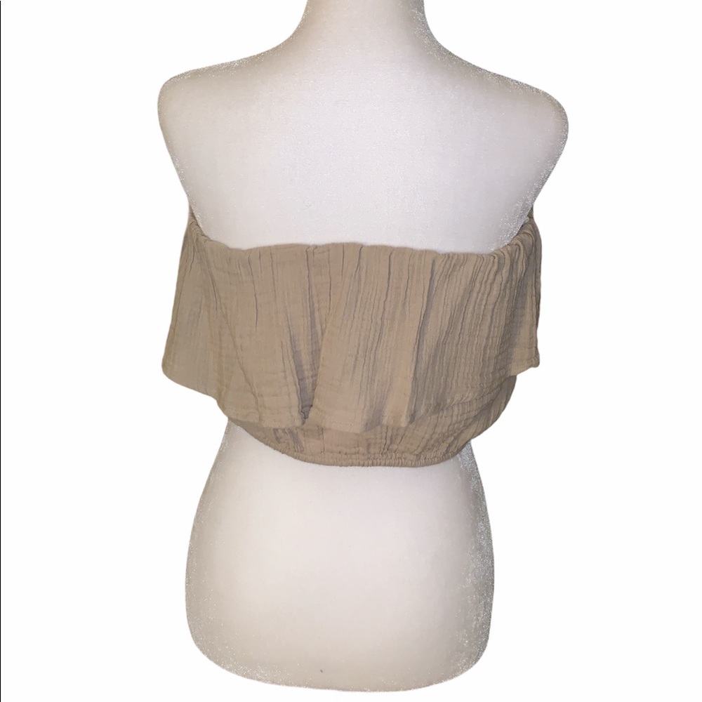 Aerie Ruffle Tube Top - Picture 3 of 3